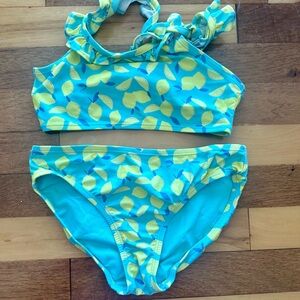 GAP Kids Swim Lemon Print Bikini